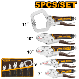 SET X 5 PINZAS SURTIDAS HERRAMIENTAS MANUALES INGCO COS23091