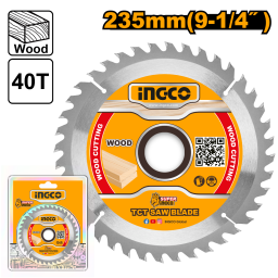 DISCO P MADERA 235MM 9 14 40 DIENTES INGCO TSB123525