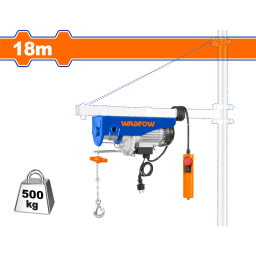 APAREJO ELECTRICO 500KG 9MT 250KG 18MT WADFOW WETH1A01