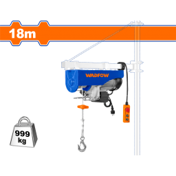 APAREJO ELECTRICO 1000KG 9MT 500KG 18MT 1600W WADFOW WETH1A02